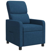 Poltrona reclinabile Blu Tessuto 42034825