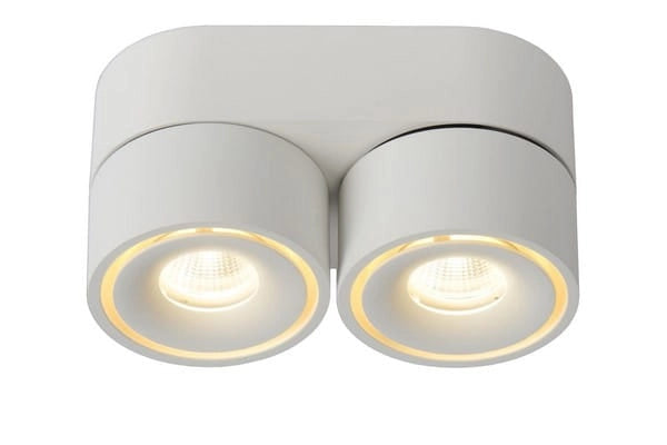 Lucide Yumiko spot LED incasso bianco 2 luci 8W 2700K