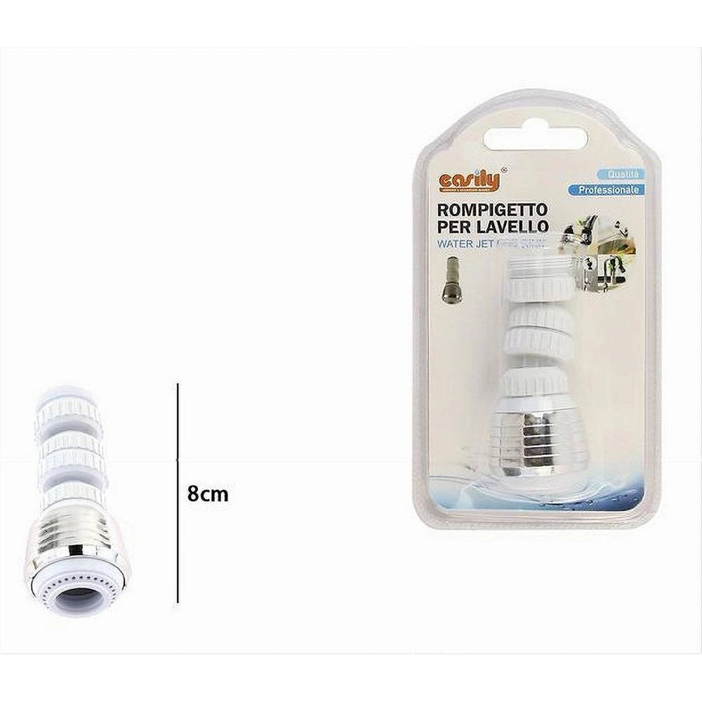 Trade Shop - Areatore Rompigetto Per Rubinetto Girevole Risparmia Acqua 360° Miscelatore 87159 -