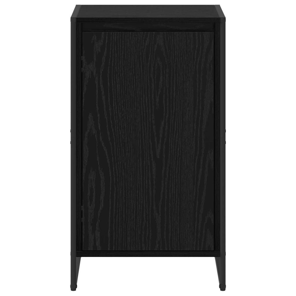 Credenza Rovere Nero 43 x 36 x 75,5 cm Legno multistrato