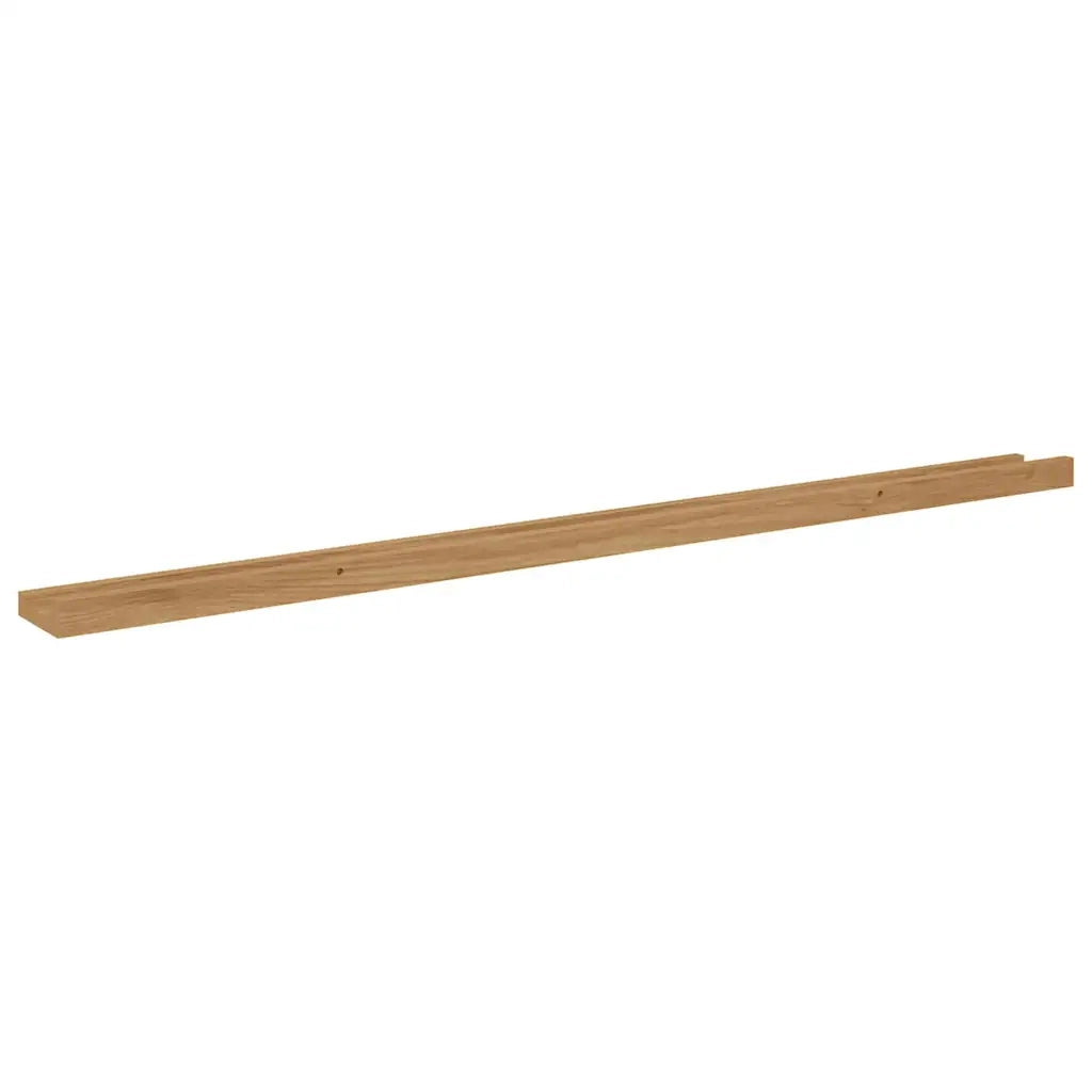 Scaffale da parete con lo scaffale 4 pcs Marrone 115 x 9 x 3 cm 42020020