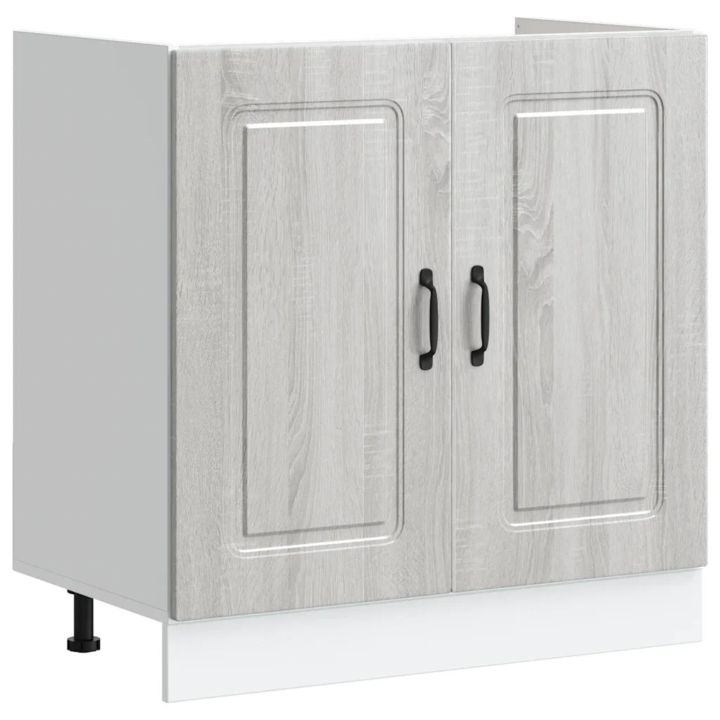 Mobile base lavello Kalmar Grigio Sonoma 80x46x81,5 cm