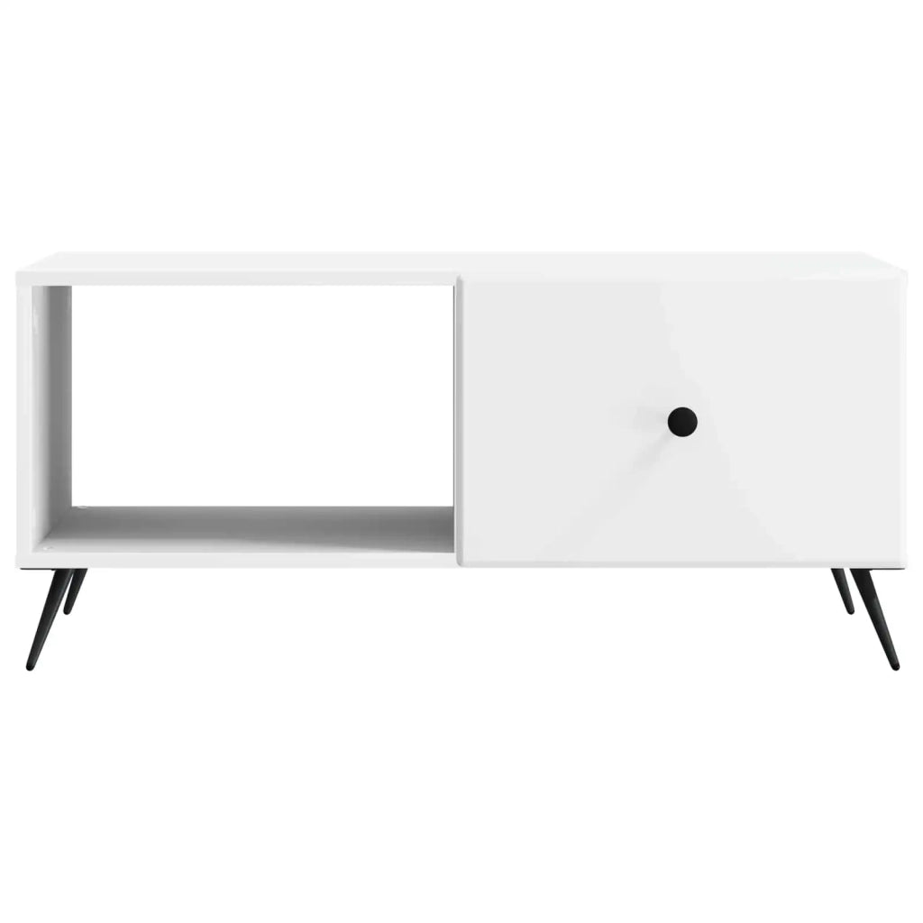 Tavolino da salotto Bianco 90 x 50 x 40 cm Legno ingegnerizzato 895645