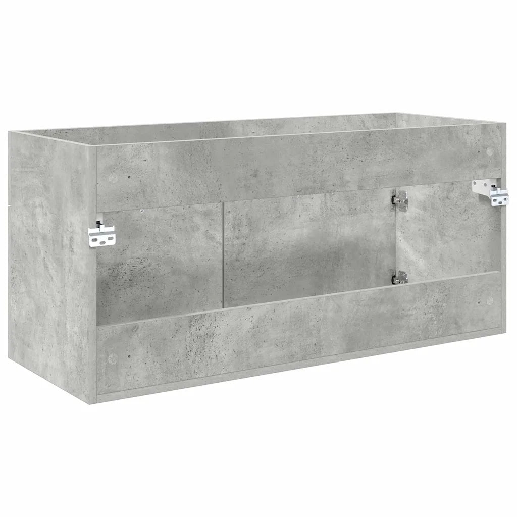 Armadio sottolavello con porta Grigio cemento Legno multistrato
