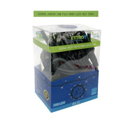 Luci Natale Catena Luminosa 100 LED 10 Metri Filo Nero Luce Blu Flesh Bianco Esterno Raccordabile IP65