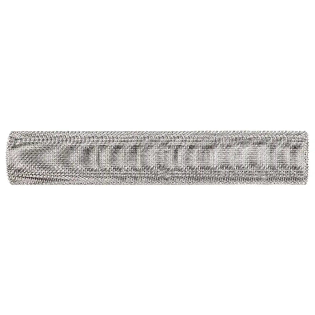 Rete per schermatura 60 x 500 cm 6 Mesh Argento 42039651