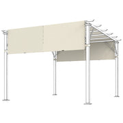 Tenda da sole per pergola ¨C zephmum ¨C crema 3x3m