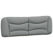 Cuscino Testiera Hvar Grigio Chiaro 160 cm in Tessuto CFW1932435