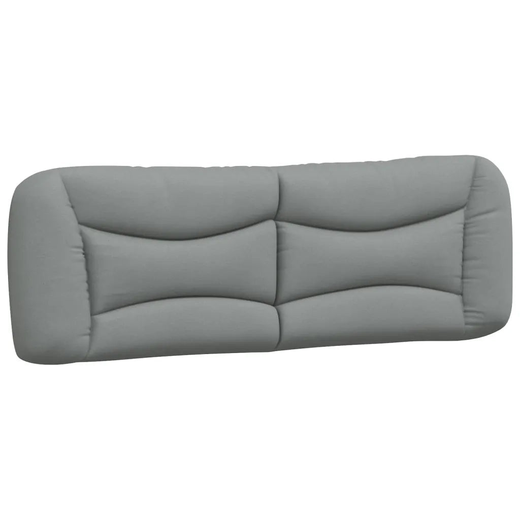 Cuscino Testiera Hvar Grigio Chiaro 160 cm in Tessuto CFW1932435