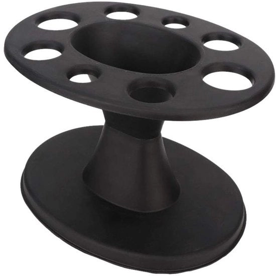 Supporto per pettine a forma rotonda - Stand per capelli - Supporto per capelli - Display per pettine - Supporto per capelli rotante - Accessori per capelli - Accessori per parrucchiere