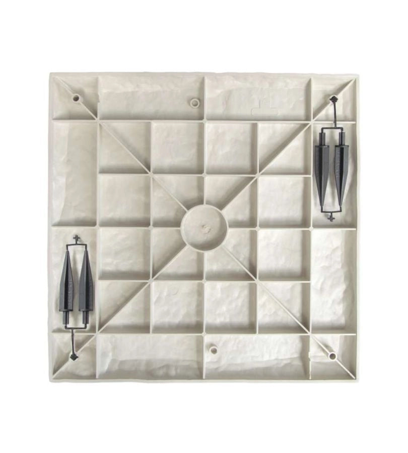 PIASTRELLE EFFETTO PIETRA PER GIARDINO CAMMINAMENTO KIT 2 40X40X2,25H CM E 8 PIC