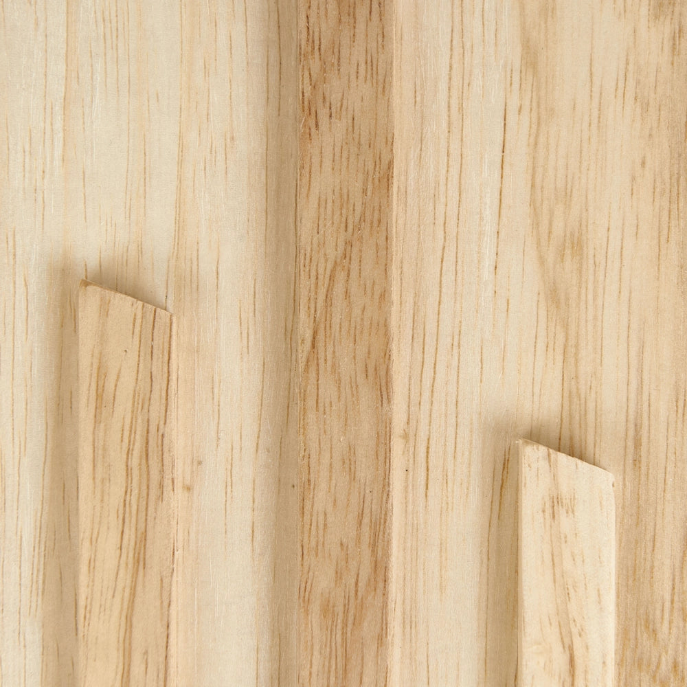 Comodino Telaio in MDF Anta in legno massiccio Porta in legno chiaro Contenitore in ferro Gambe moderne
