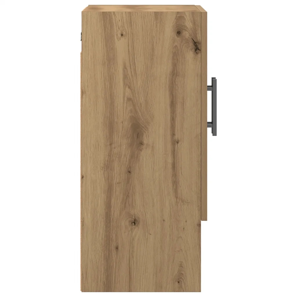 vidaXL Armadietto a Muro Rovere Artigianale 60x31x70 cm in Truciolato