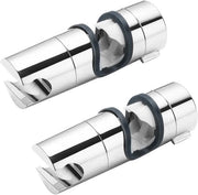 Supporto per Doccia 360° Flessibile - Adatto per Doccia - 2 Pezzi - Cromo - ABS