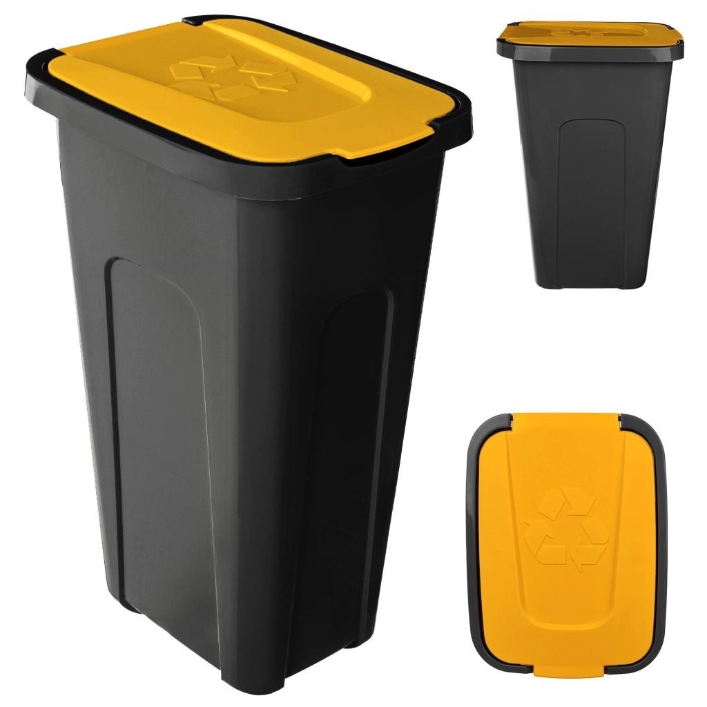KADAX Zestaw koszy Sorta 30L czarno-zielony 35557