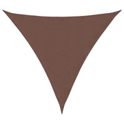 Parasole a Vela Oxford Triangolare 4,5x4,5x4,5 m Marrone cod mxl 19435
