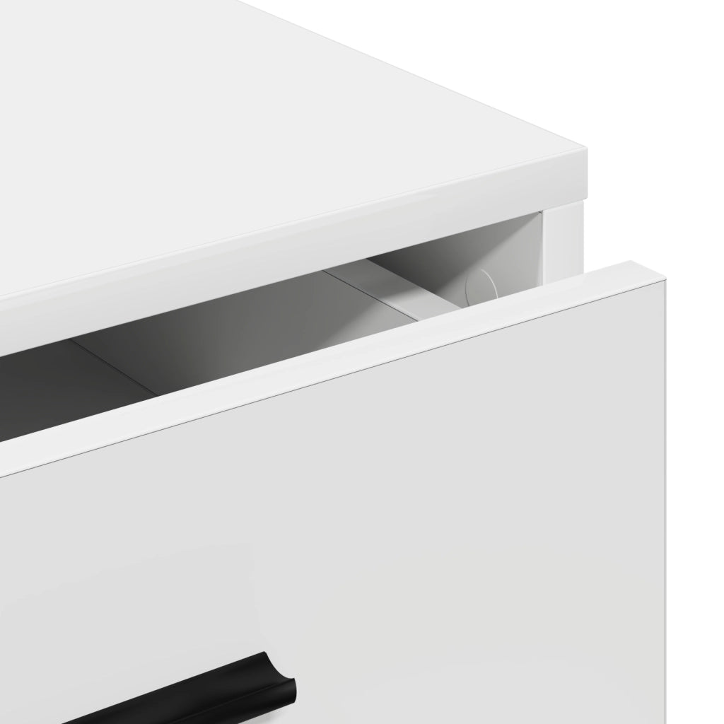 Mobile Bianco 40x41x75 cm Legno ingegnerizzato