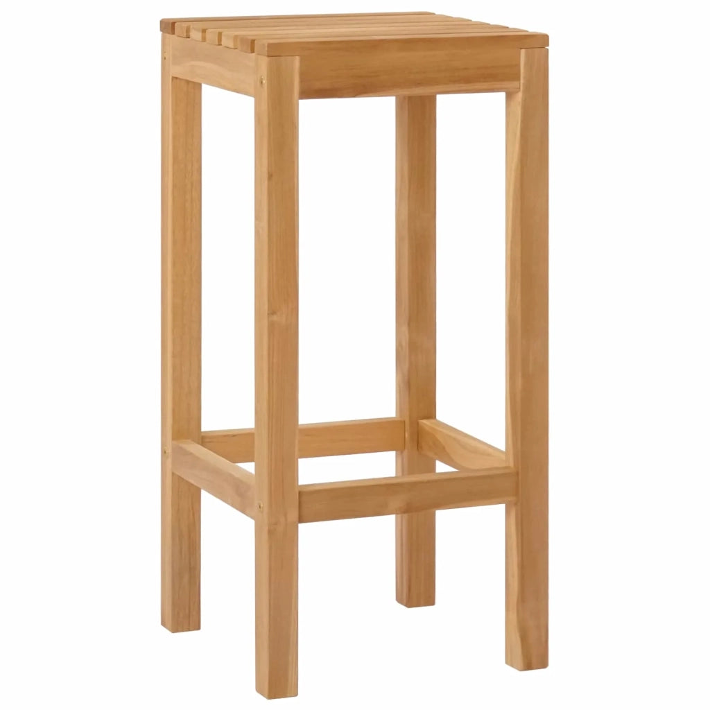 Sgabello da bar 4 pcs Naturale 35 x 35 x 75 cm