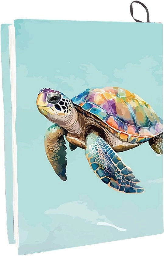 Copertina per libro rimboccabile in blu per libri in copertina rigida - Riciclabile e lavabile - Nylon e poliestere - Flessibile - Adatto per studenti.