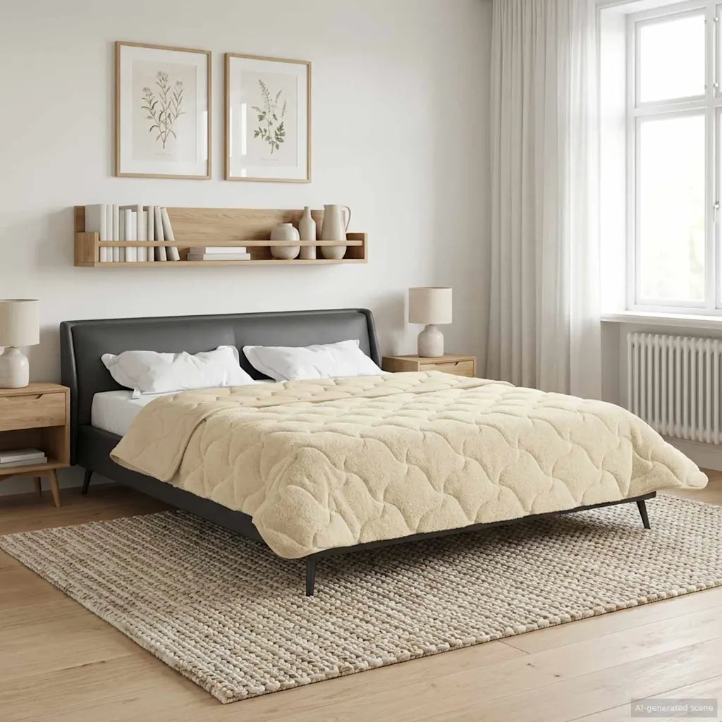 Piumone Completo Annuale Trapuntato Crema 200 x 220 cm