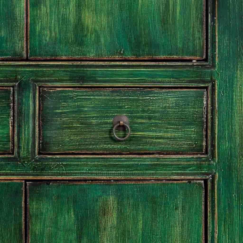 Armadio in legno verde 80x48x184h cm