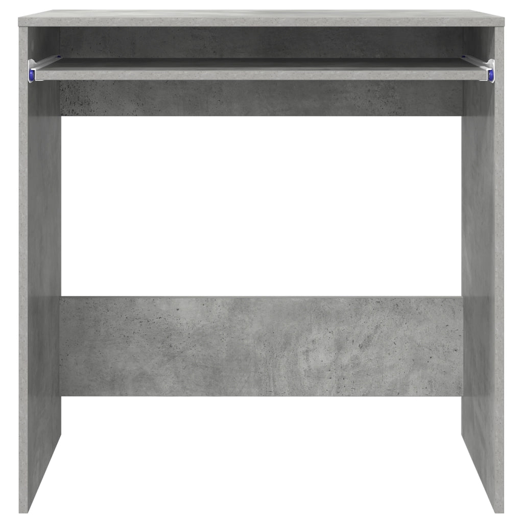 Scrivania per Computer Grigio cemento Truciolare