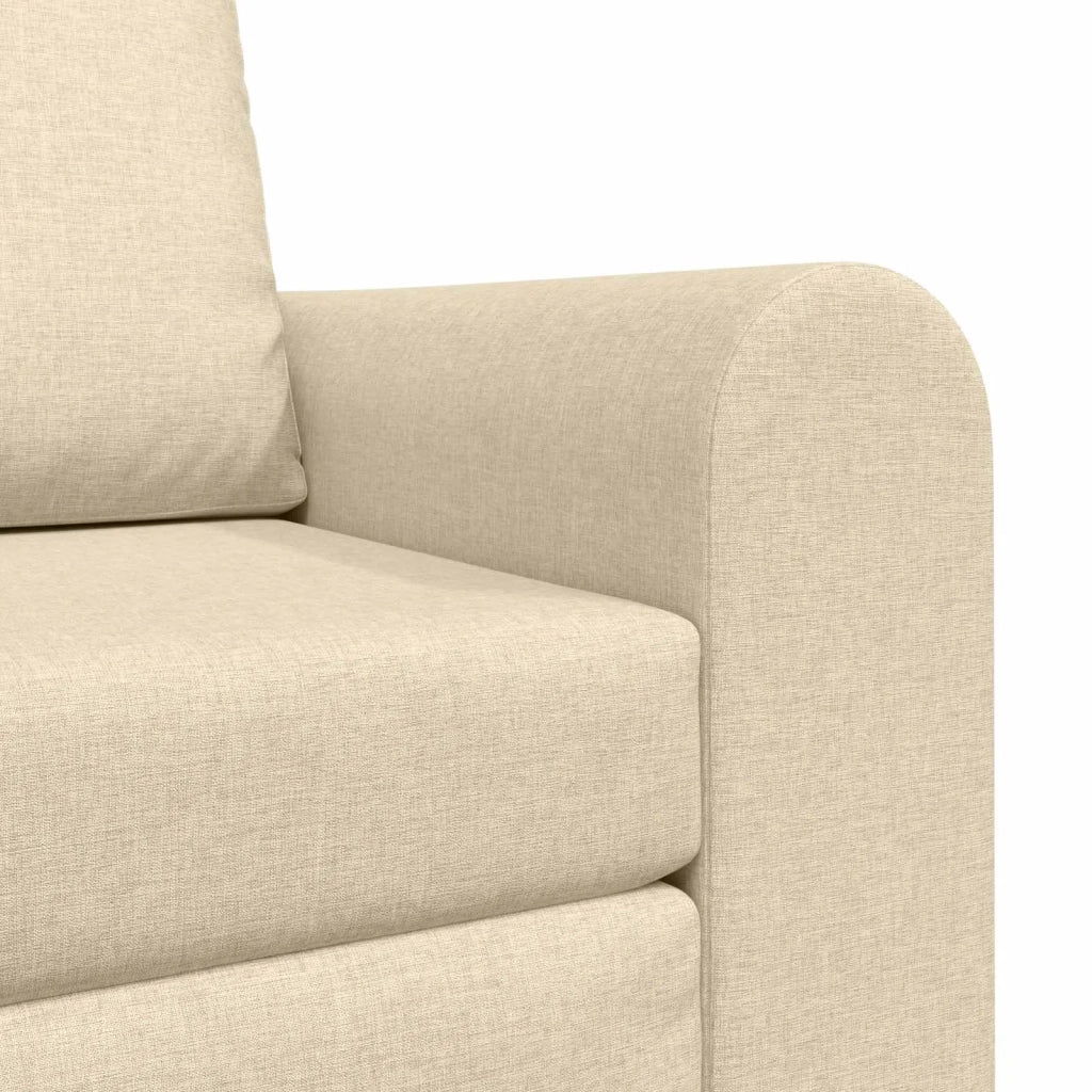 Divano letto Crema 98 x 71 x 83 cm Tessuto 4106661