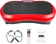 Pedana Vibrante,120 Livelli di Intensità,10 Programmi di Allenamento,Motore Silenzioso,Dispositivo Fitness Domestico,Allenamento Completo del Corpo,Massaggiatore con Telecomando,180 kg