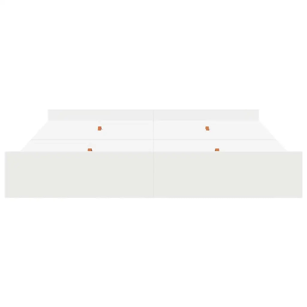 Struttura letto con contenitore Bianco 180 x 200 cm 3335269