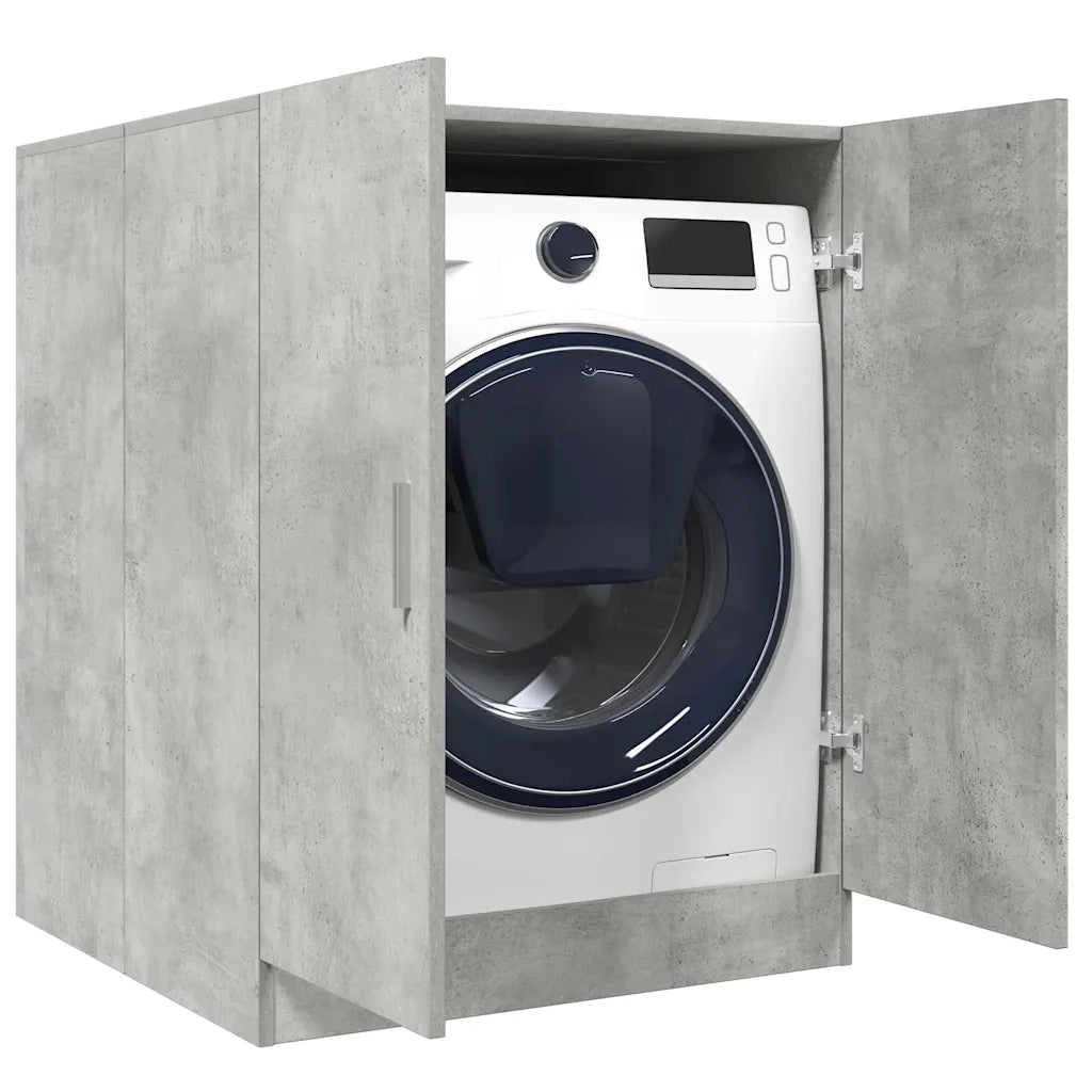 Mobile per Lavatrice Grigio Cemento 70,5x71,5x91,5 cm CFW6287692