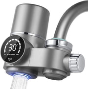 Filtro Acqua per Rubinetto con Display LED e Tecnologia UV per Uso Domestico