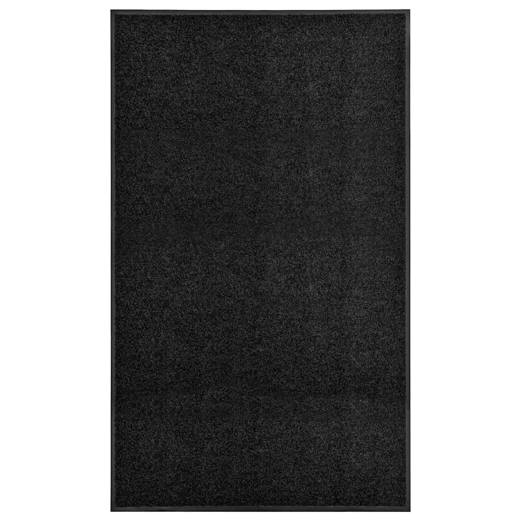 Zerbino Lavabile Nero 90x150 cm 323413