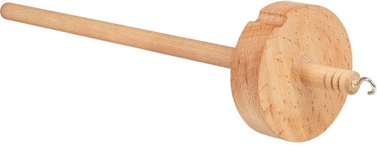 Gereedschap per mano con manico di legno intrecciato a mano, adatto per principianti.