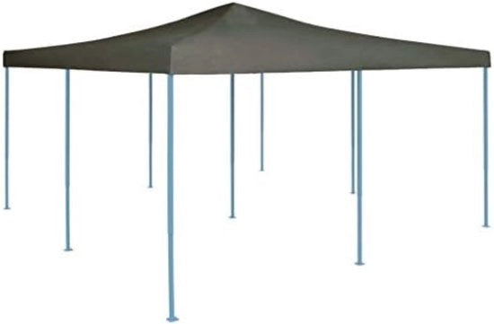 Tenda da festa pieghevole - 5 x 5 m - Antracite