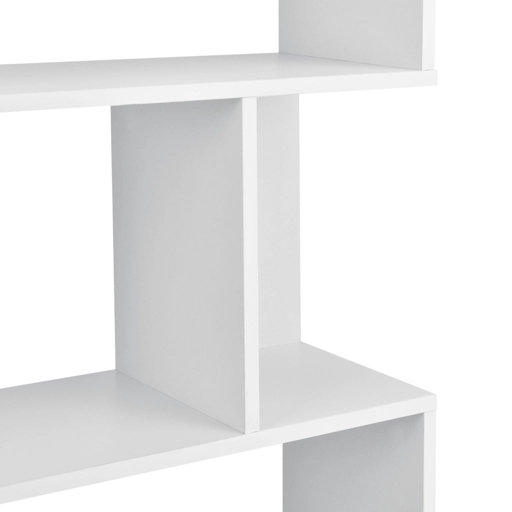 Libreria Borrby Scaffale da Terra 192 x 80 x 24 cm Bianco [en.casa]