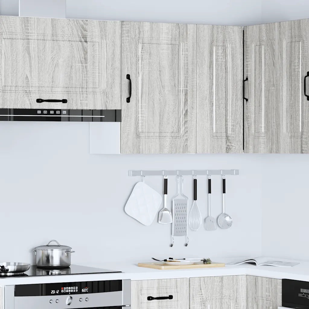 Pensile da Cucina Kalmar Grigio Sonoma in Legno Multistrato 853553