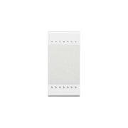 N4005N Pulsante 1P No 10 a 250 Vac Bianco Livinglight
