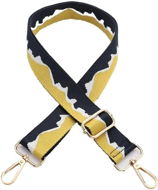 Rigidezza schiena regolabile 75-145 cm - Tasriem ampio 3,8 cm - Cintura con gancio carabina - Realizzato in nylon duraturo - Adatto per donne/uomini