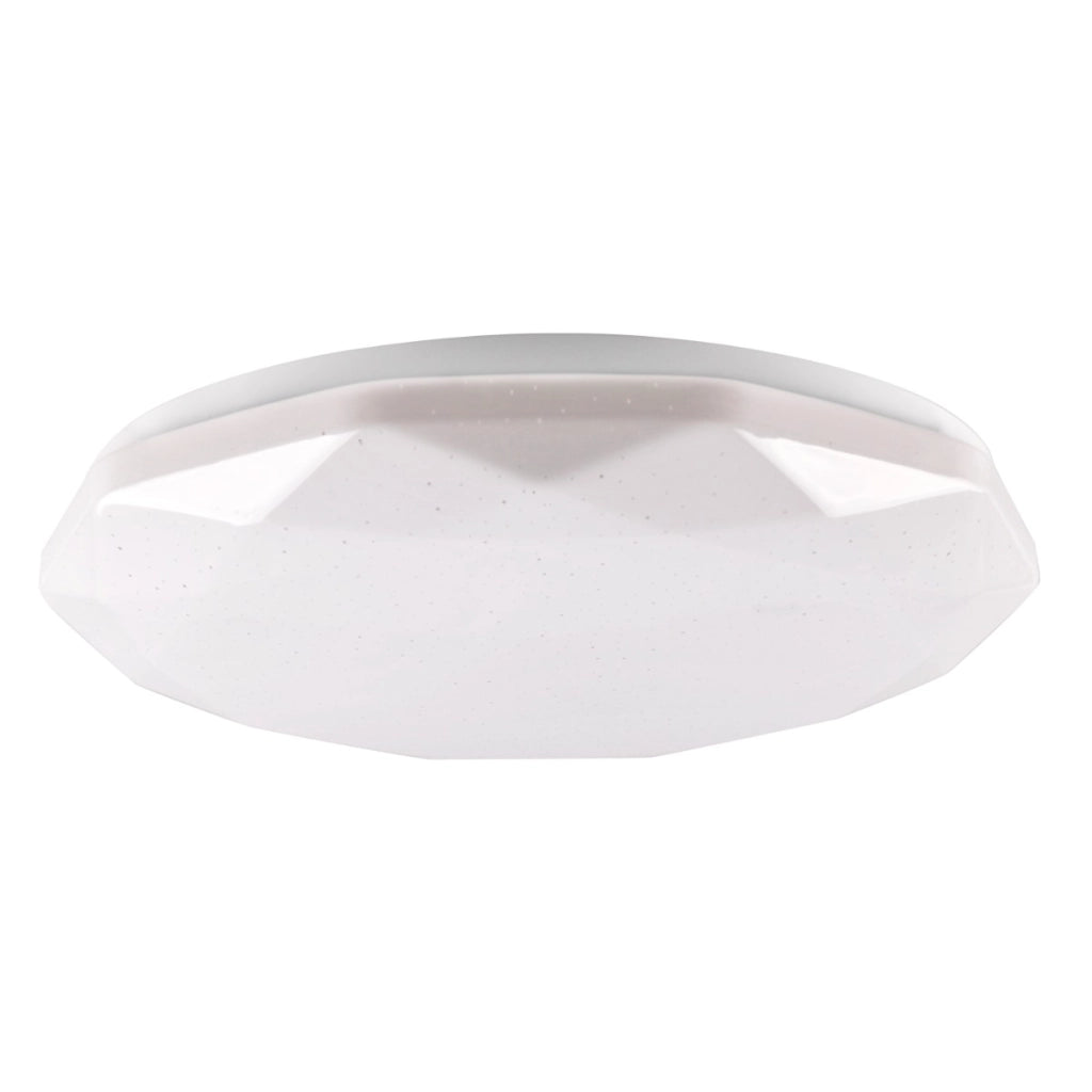 Plafoniera LED Galaxy 48W 38cm telecomando IP44 Polux