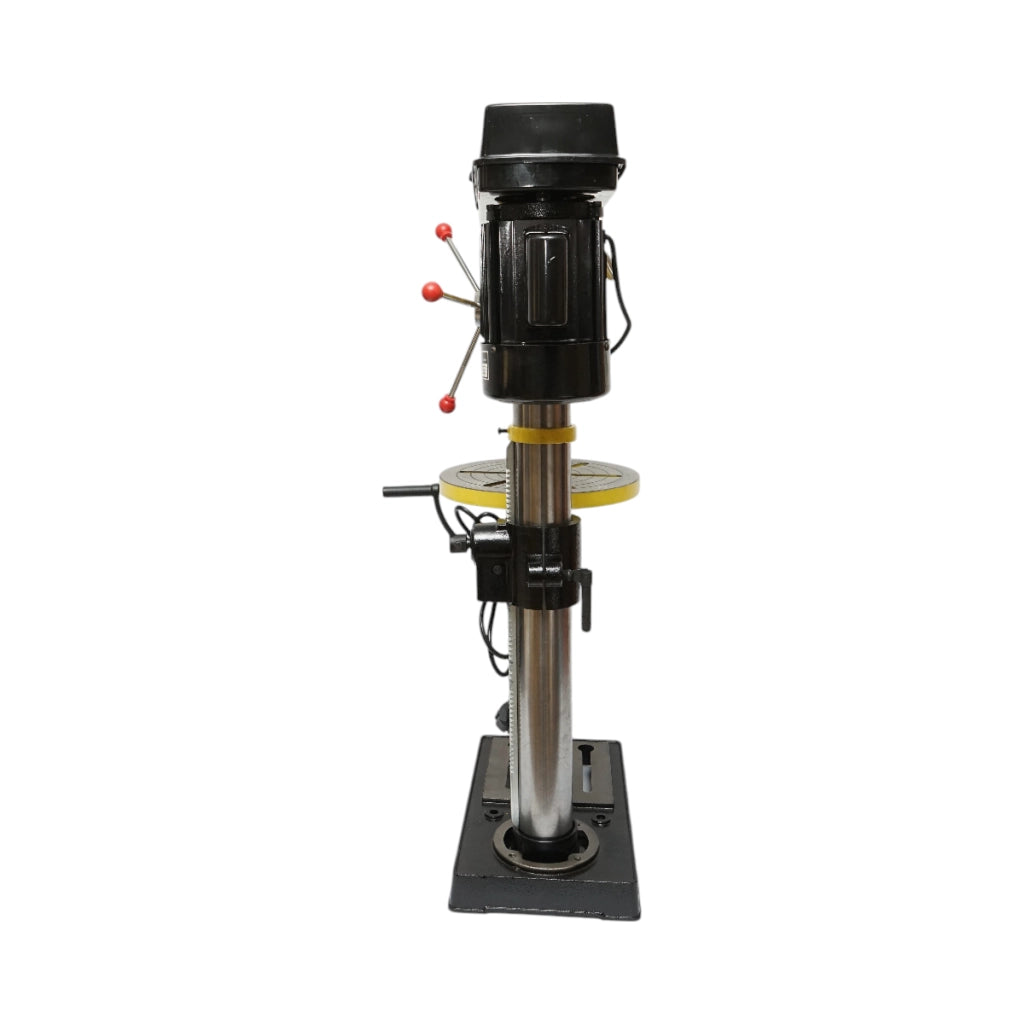 Trapano a colonna Crownman 450W, 220V, 5 velocità, 16 rapporti, 180-2770 giri/min, mandrino da 16 mm
