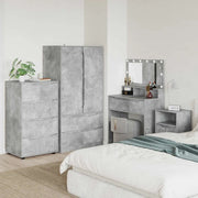 Armadi di Stoccaggio Grigio cemento 60 x 48 x 105 cm 3406238