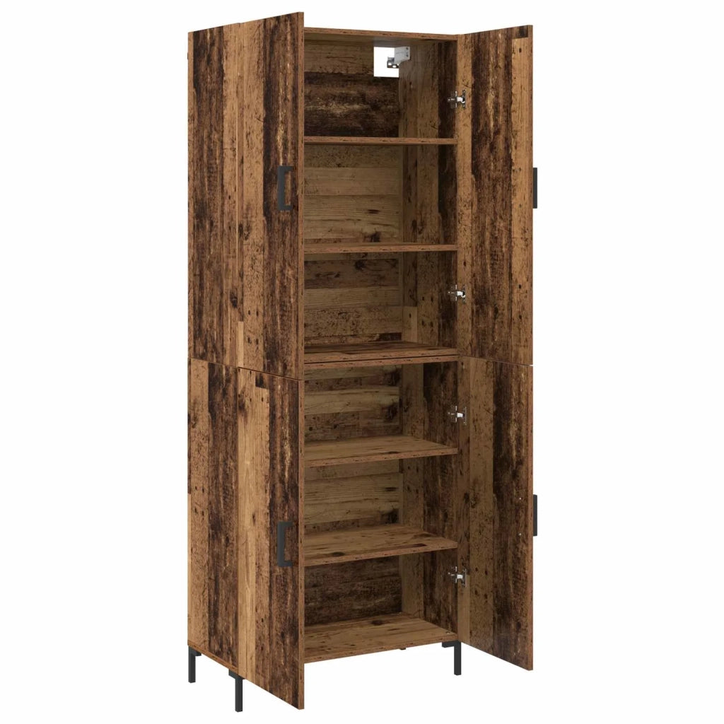 Credenza Legno vecchio 69,5 x 34 x 180 cm Legno multistrato 3394539