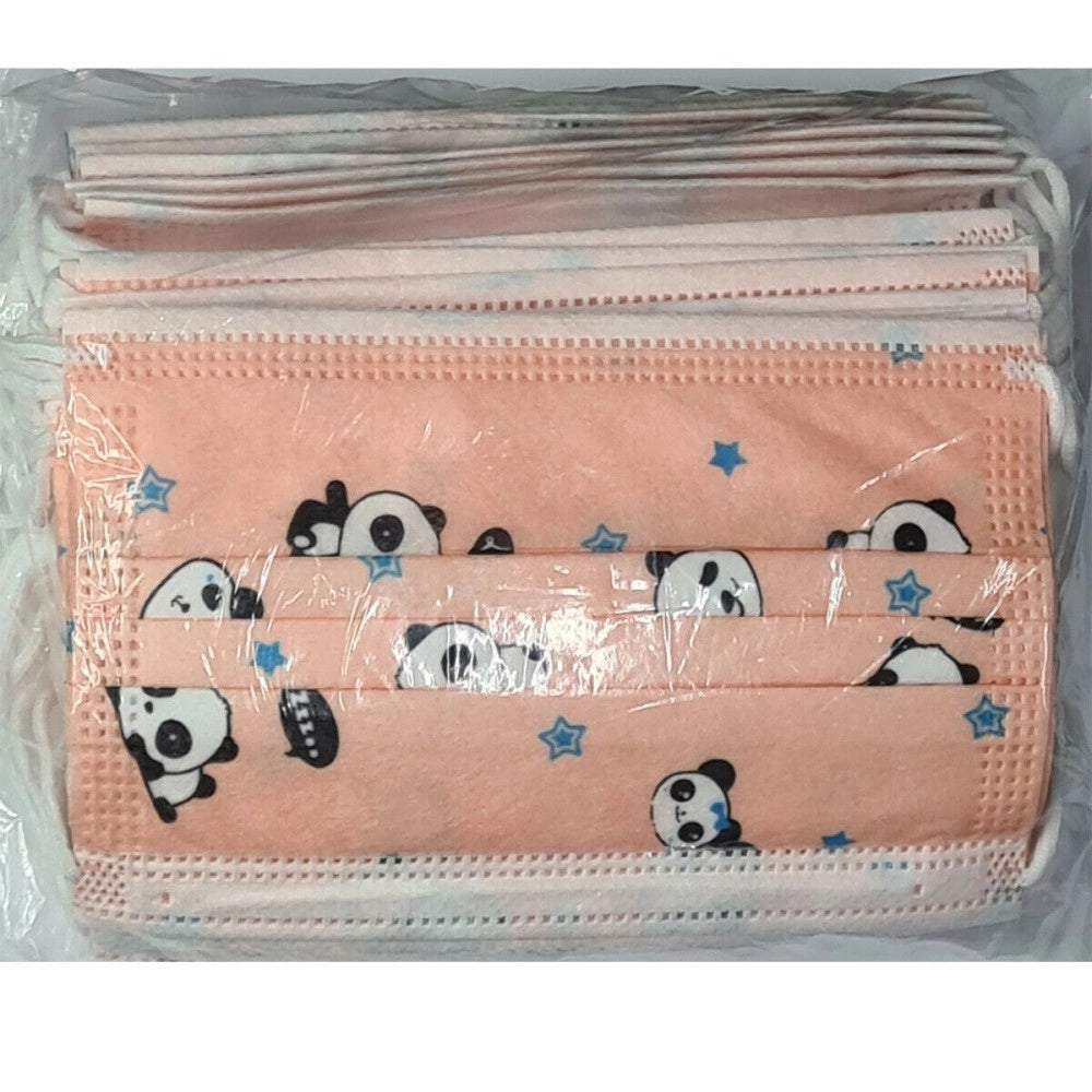 Trade Shop - Set Da 50 Mascherine Tnt Protettive Viso Chirurgiche Monouso Mascherina Bambini -