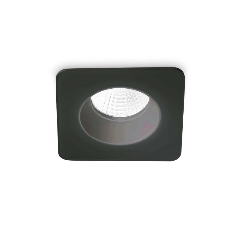 Lampada Da Incasso Room-65 Fi Square Bk Ideal-Lux
