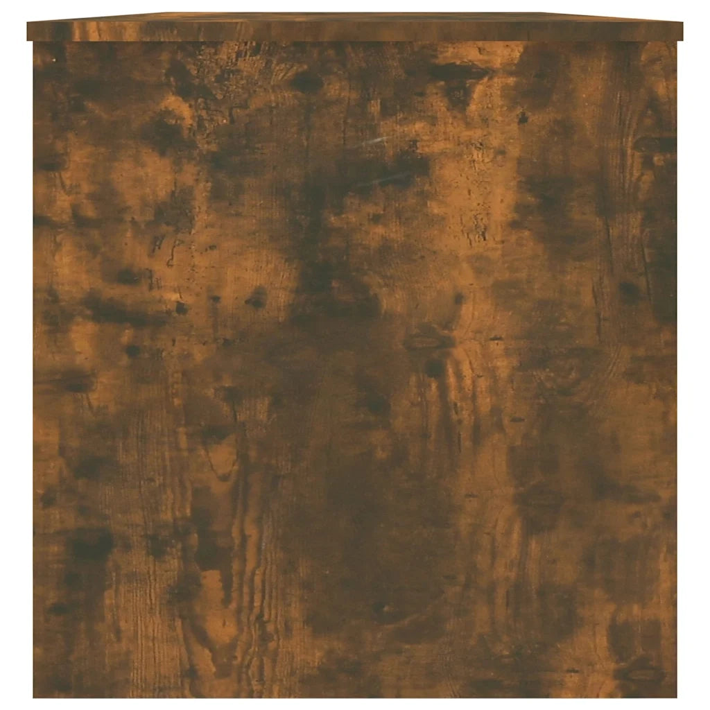 Tavolino da Salotto-Tavolino da soggiorno-Tavolo Rovere Fumo 102x50x52,5cm Legno Multistrato
