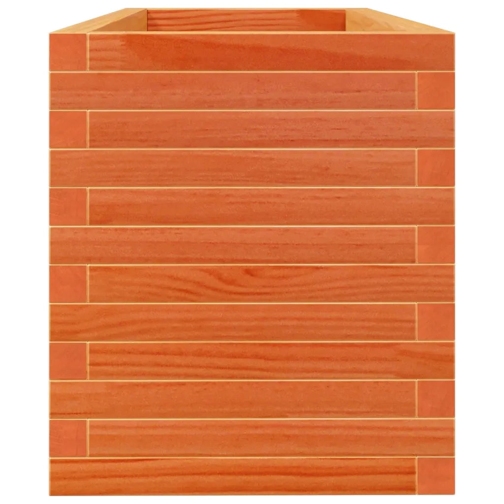 Fioriera Giardino-Vaso da Esterno-Contenitore per Piante 110x40x45,5cm Legno Massello Pino