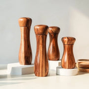 Pepermoliere in Ceramica Regolabile con Legno di Acacia - Altezza 205 cm - Diametro 6 cm