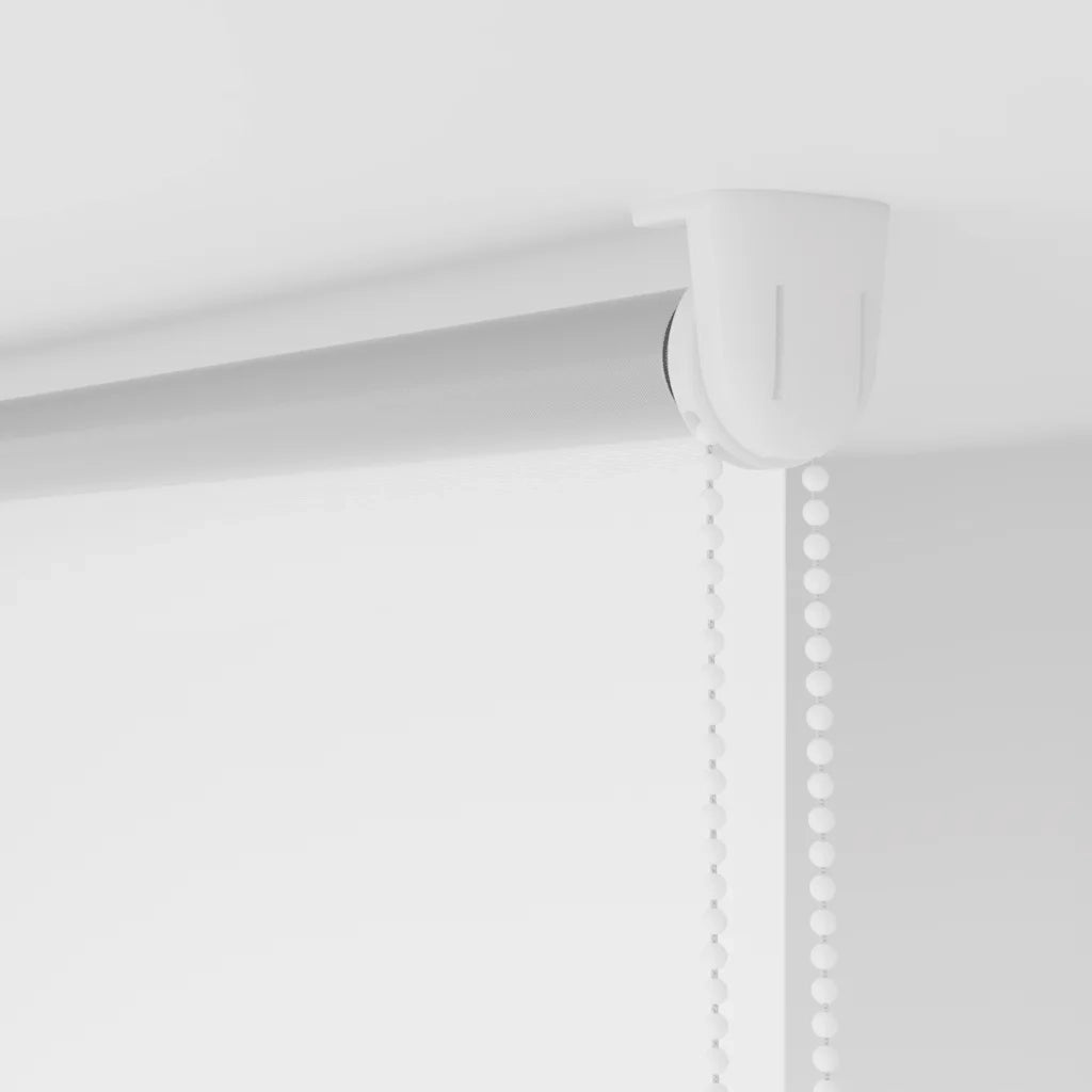 Tenda a rullo oscurante 144,4x230 cm bianco 240168