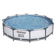 Bestway steel pro 56416 piscina fuori terra piscina con bordi piscina rotonda 6473 l blu - 56416 3