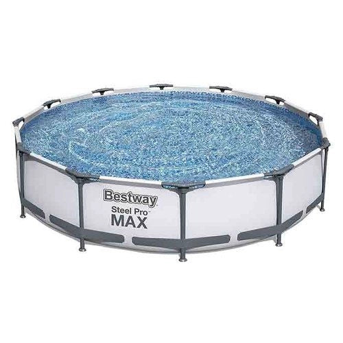 Bestway steel pro 56416 piscina fuori terra piscina con bordi piscina rotonda 6473 l blu - 56416 3